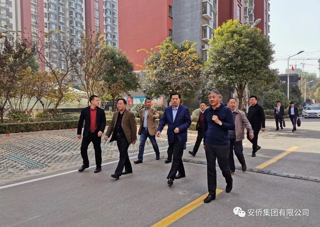劉中波蒞臨安僑集團調研